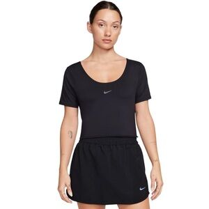 Nike One Classic Dri-FIT Cropped Twist Top Black | NWT | XS M L